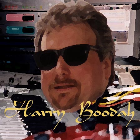 Harry Boodah - In the Studio Art